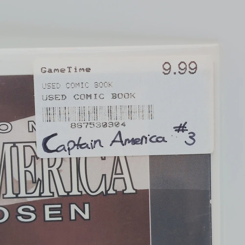 Captain America The Chosen Comic Book Set Of 7 # 1, 2, 2 variant, 3, 4, 5,6